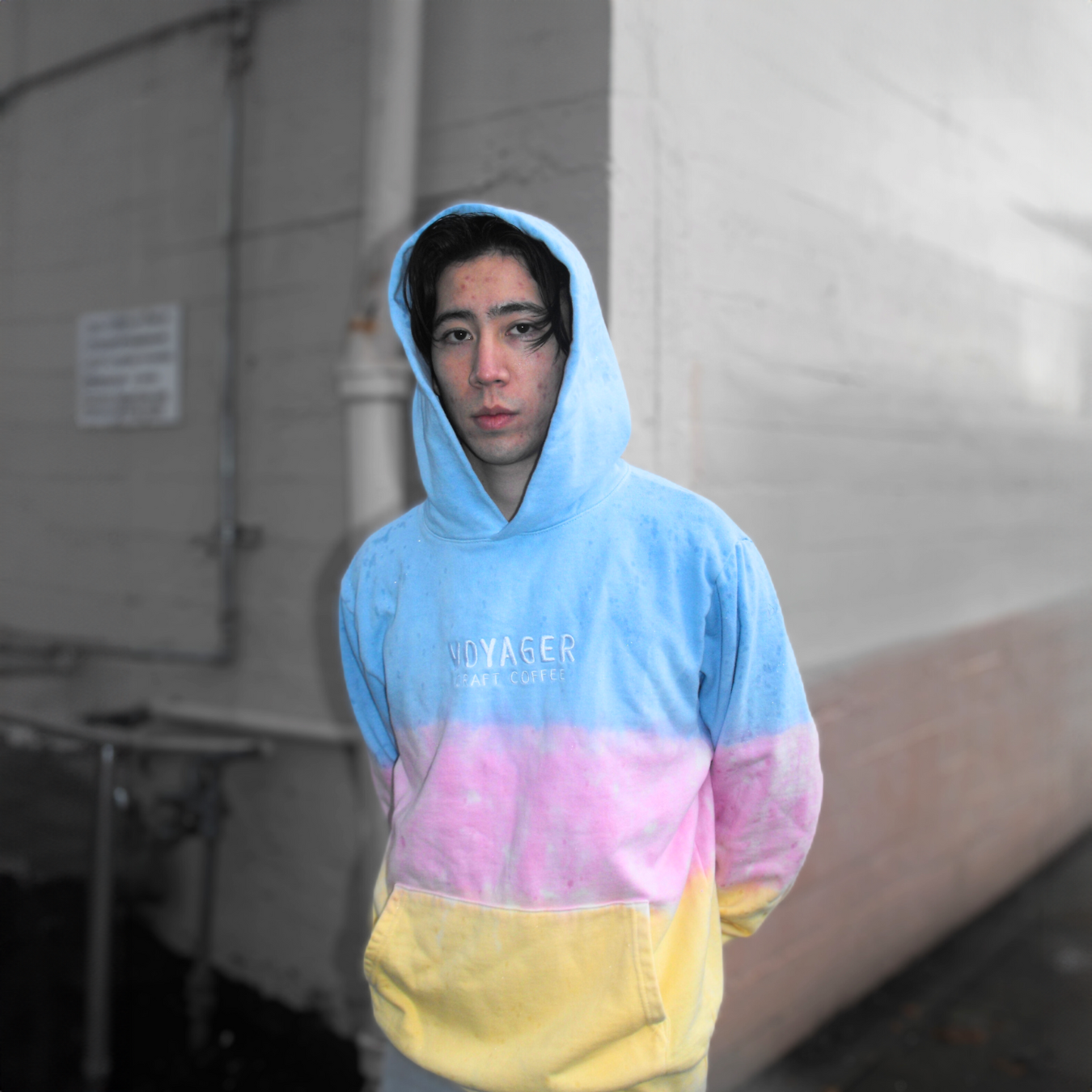 Voyager Apparel Pastel Tie Dye Hoodie 2